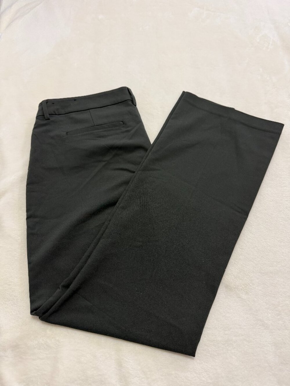 Liverpool Jeans Company Peat Green Wide Leg Trouser Pants Women's 14/32 Stretch